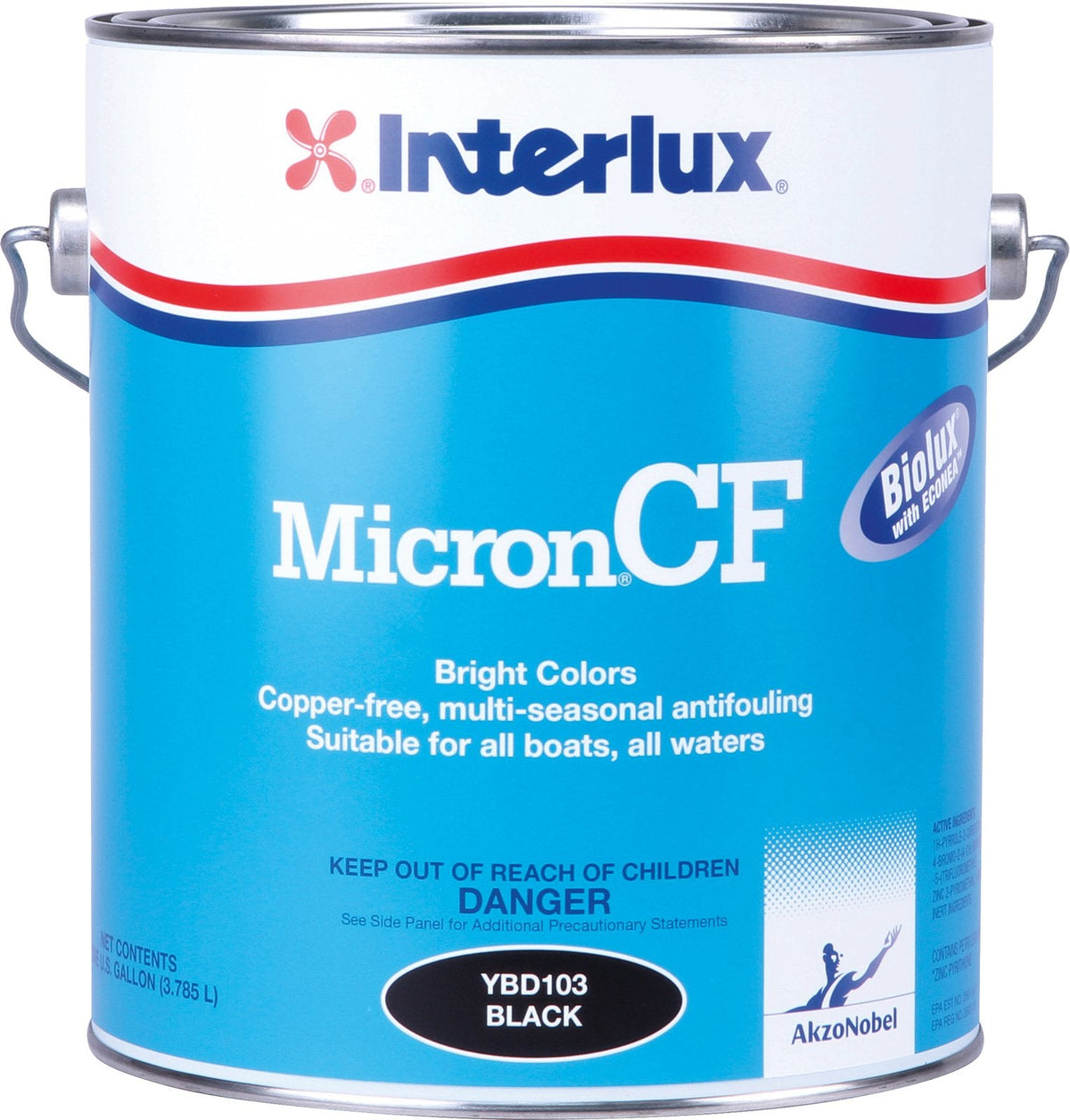 Interlux Micron CF Ablative Antifouling Bottom Paint - Gallon, Available in Blue or Red