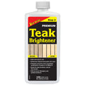 Star brite Premium Teak Brightener - Step 2, 32 oz Wood Grain Restorer for Teak Furniture and Boat Decks