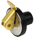 Sea-Dog Baitwell Plug 3/4 Inch, Brass Cam-Action Drain Plug with Snap Lock Handle