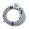 Tie Down Engineering Winch Cable 59395, 7/32 in x 25 ft, Fits 912A and 912C Winches
