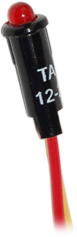 Blue Sea Systems 8171 LED Indicator Light, Red, 12/24V DC