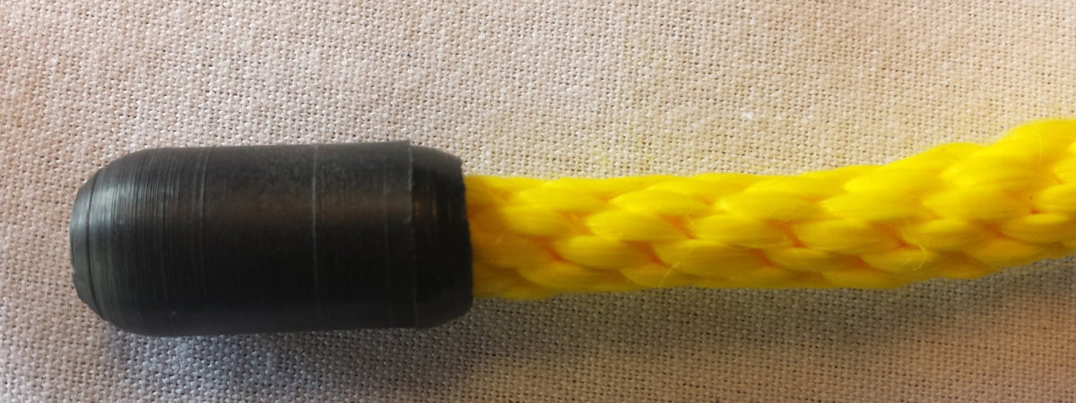 E-Z-TY Rope Ends - Plastic Dock Line End Caps, 4-Pack, Available in 1/4" to 3/4"
