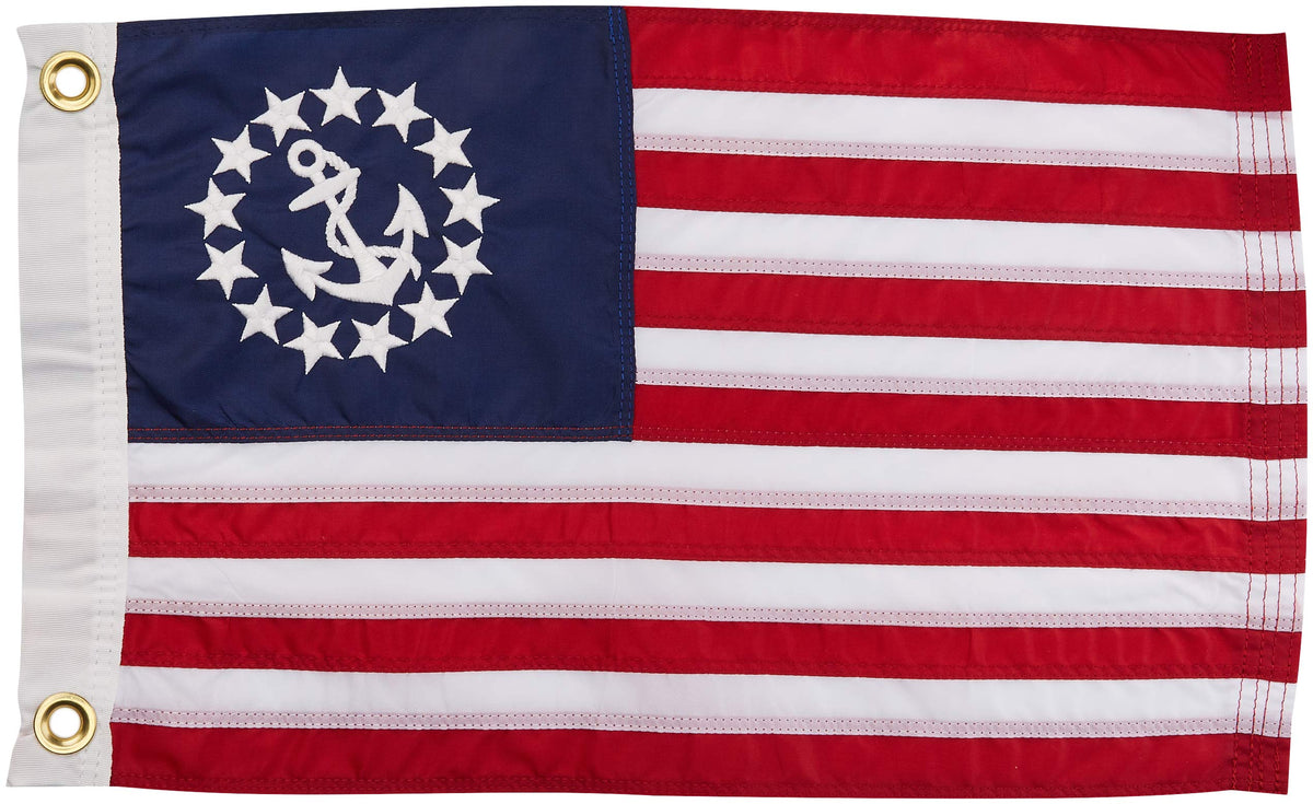 Taylor Made Products US Yacht Ensign Sewn Boat Flag, 24 Inch x 36 Inch, Part 8136