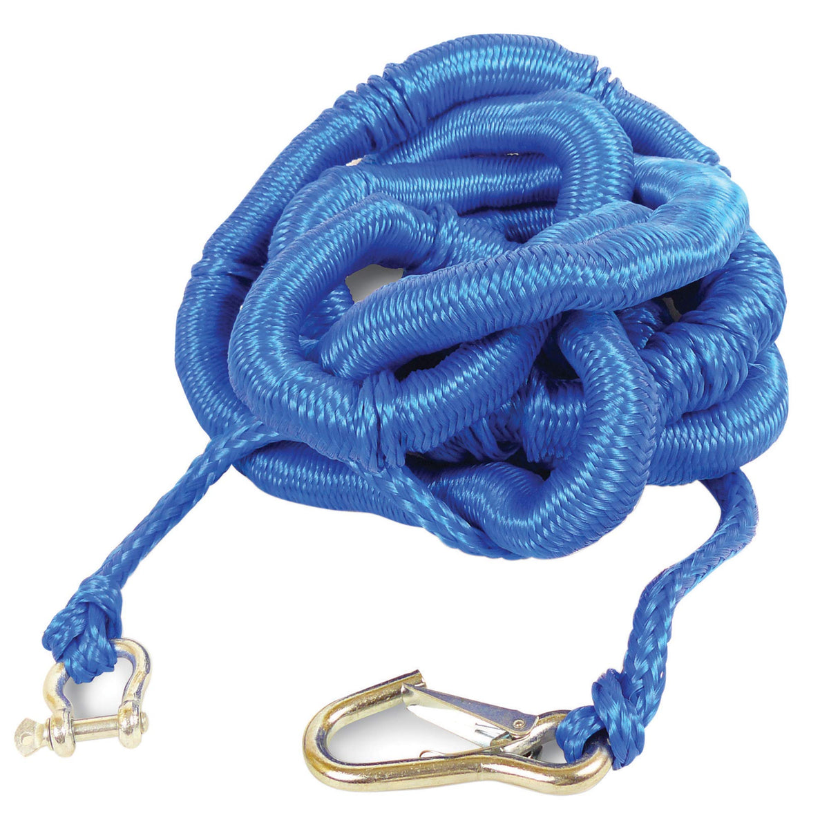 Tuggy Products Anchor Buddy Anchor Line Snubber, Stretches 14 to 50 Feet, 4000 lb Capacity, Available in Blue and Yellow