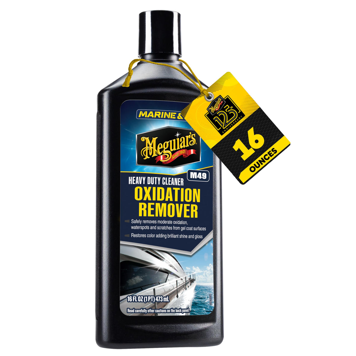 Meguiar's M4916 Heavy Duty Oxidation Remover, 16 oz, Marine and RV Gel Coat and Fiberglass Compound