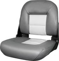 Tempress NaviStyle Low Back Boat Seat - Marine Vinyl, Gray or Charcoal/Gray