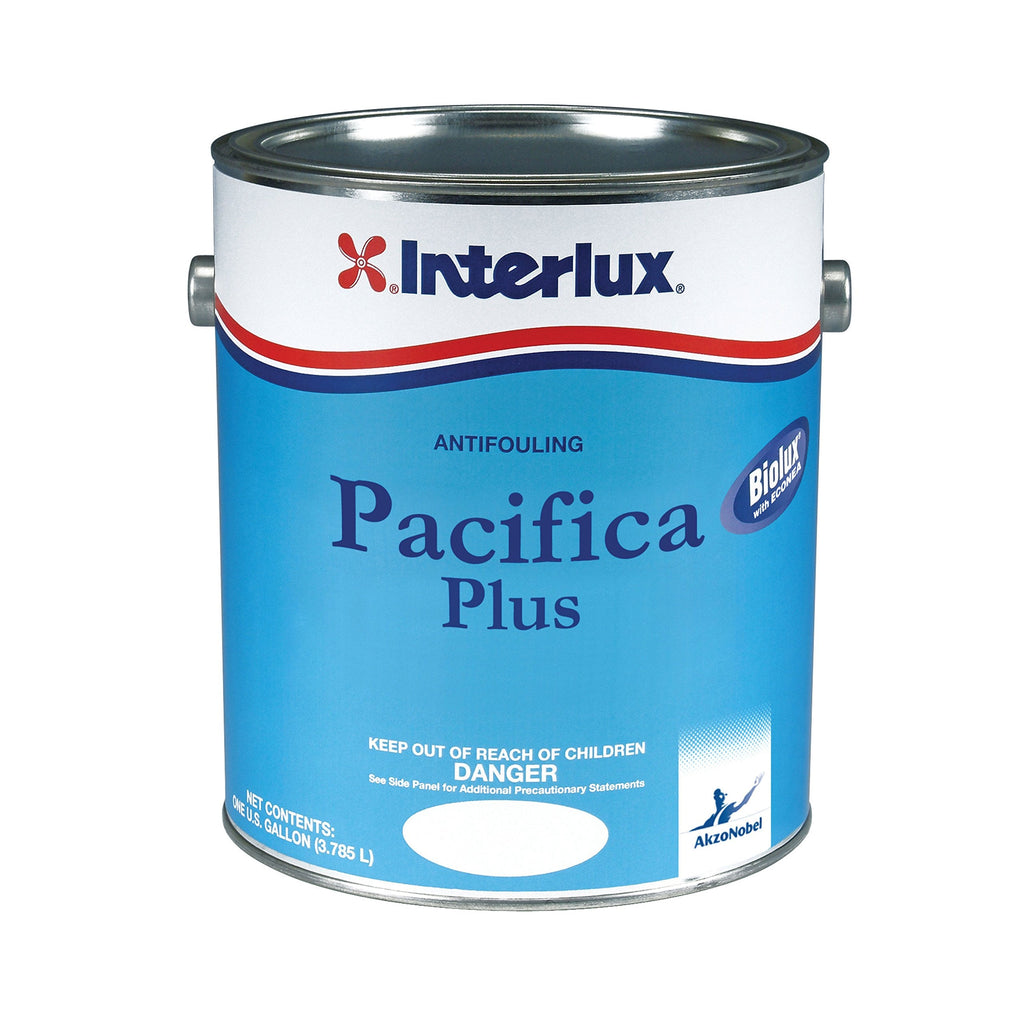 Interlux Pacifica Plus Ablative Antifouling Bottom Paint, Gallon - Black or Blue