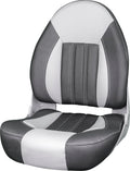 Tempress ProBax Highback Boat Seat, Charcoal/Gray/Carbon Vinyl, Model 68452