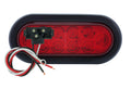 Optronics STL72RK 6 Inch Oval Sealed LED Stop/Turn/Tail Light Kit, Red