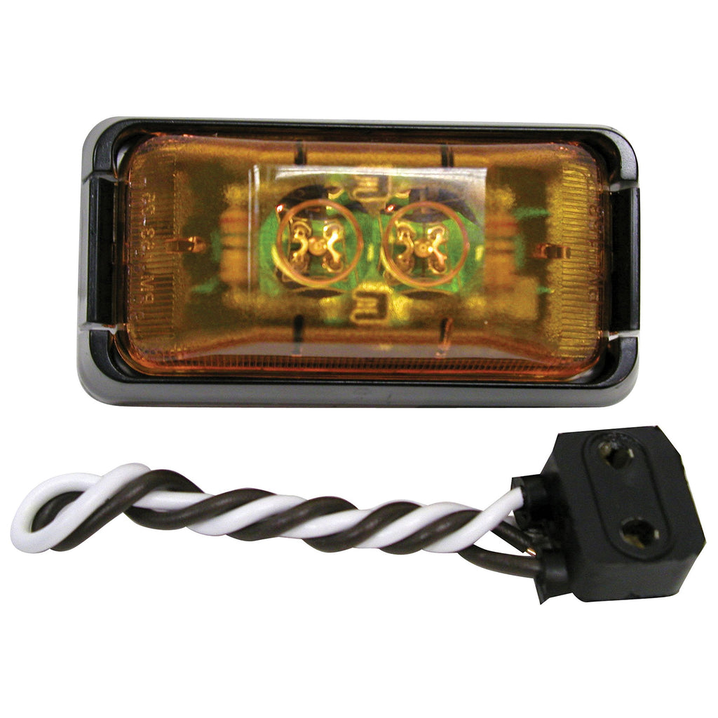 Peterson Piranha LED Clearance/Side Marker Light - Universal Fit, Red or Amber