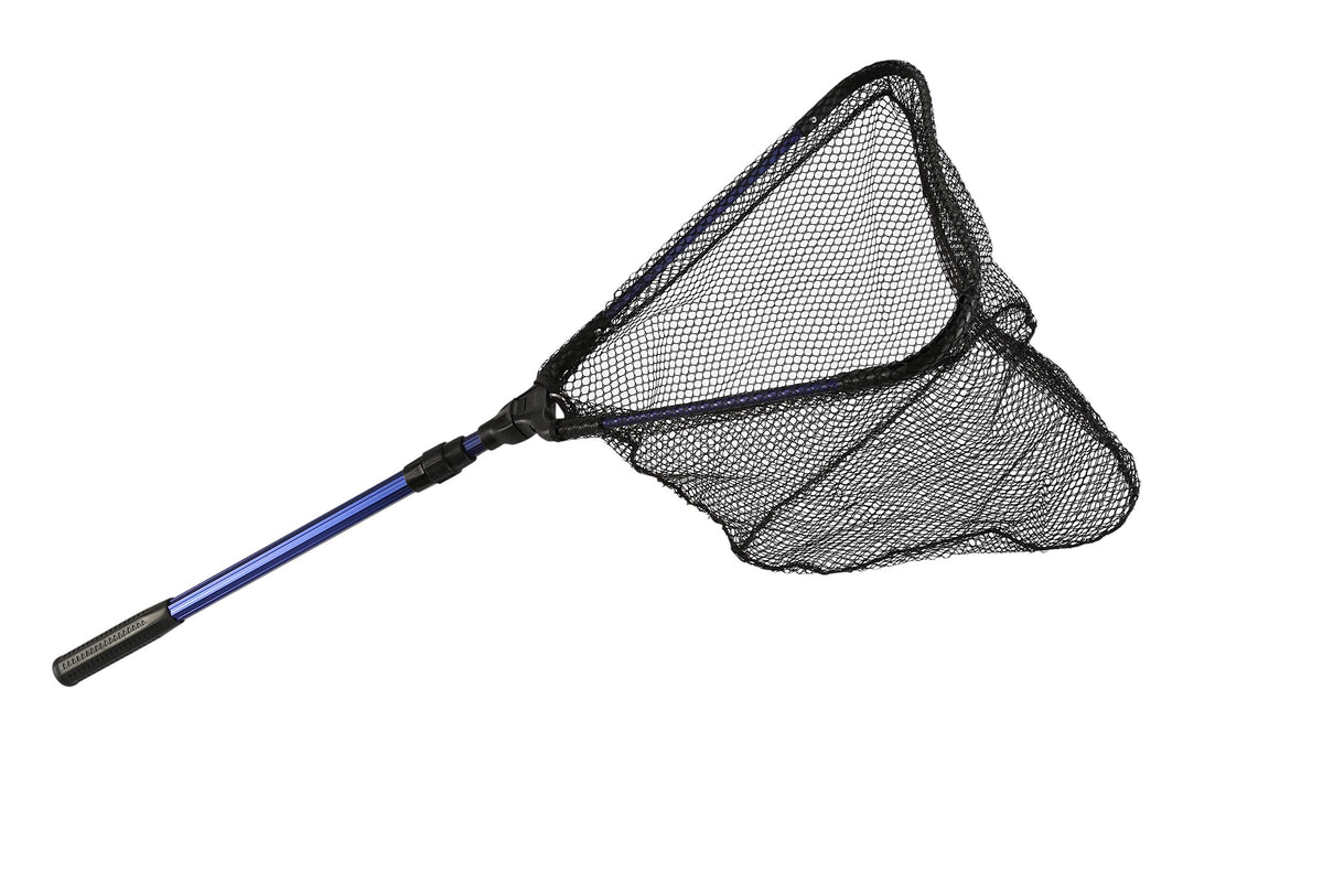 Attwood Fold-N-Stow Medium Folding Fishing Net, Knot-Free Mesh, Model 12773-2
