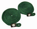 Taylor Made Fender Loc Fender Lines, 3/8 Inch x 6 Foot, Hunter Green, Sold in Pairs