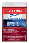 Evercoat 100552 Premium Marine Polyester Resin, 1 Gallon, Set of 4