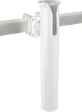 Sea-Dog White Poly Rail Mount Rod Holder, Fits 1-1/4 Inch Square Rails, Rods up to 1-3/4 Inch (327166-1)