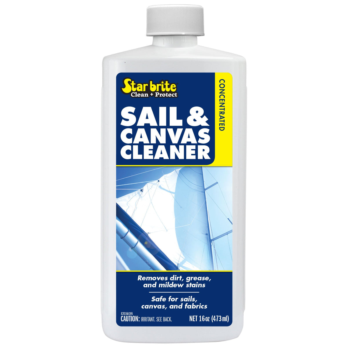 Star brite Sail & Canvas Cleaner Concentrate 82016, 16 Ounce Makes 64 Ounces, Biodegradable