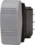 Blue Sea Systems Contura III DPDT On-Off-On Rocker Switch, Gray - Combining Nav Lights with Anchor Light, 8220