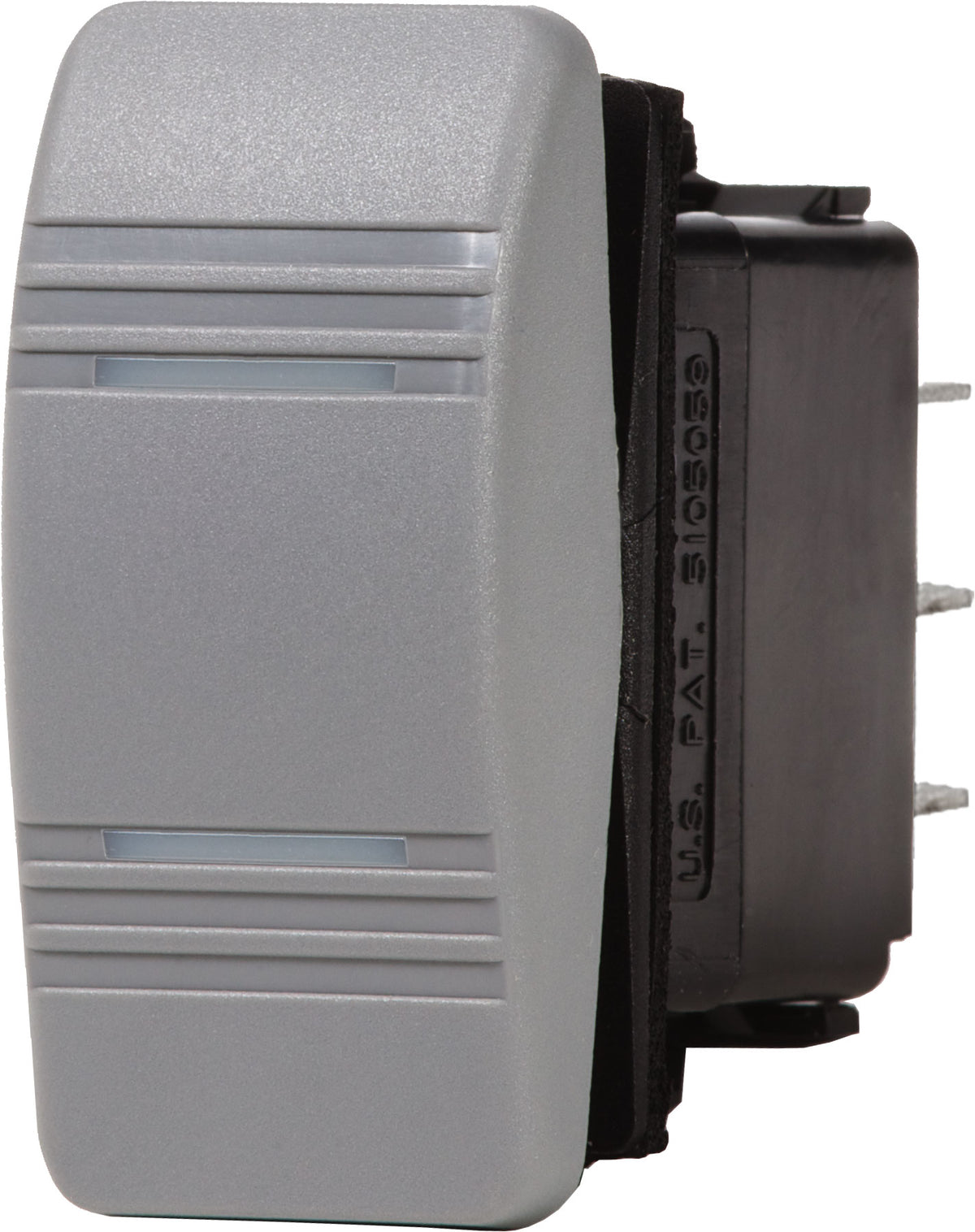 Blue Sea Systems Contura III DPDT On-Off-On Rocker Switch, Gray - Combining Nav Lights with Anchor Light, 8220