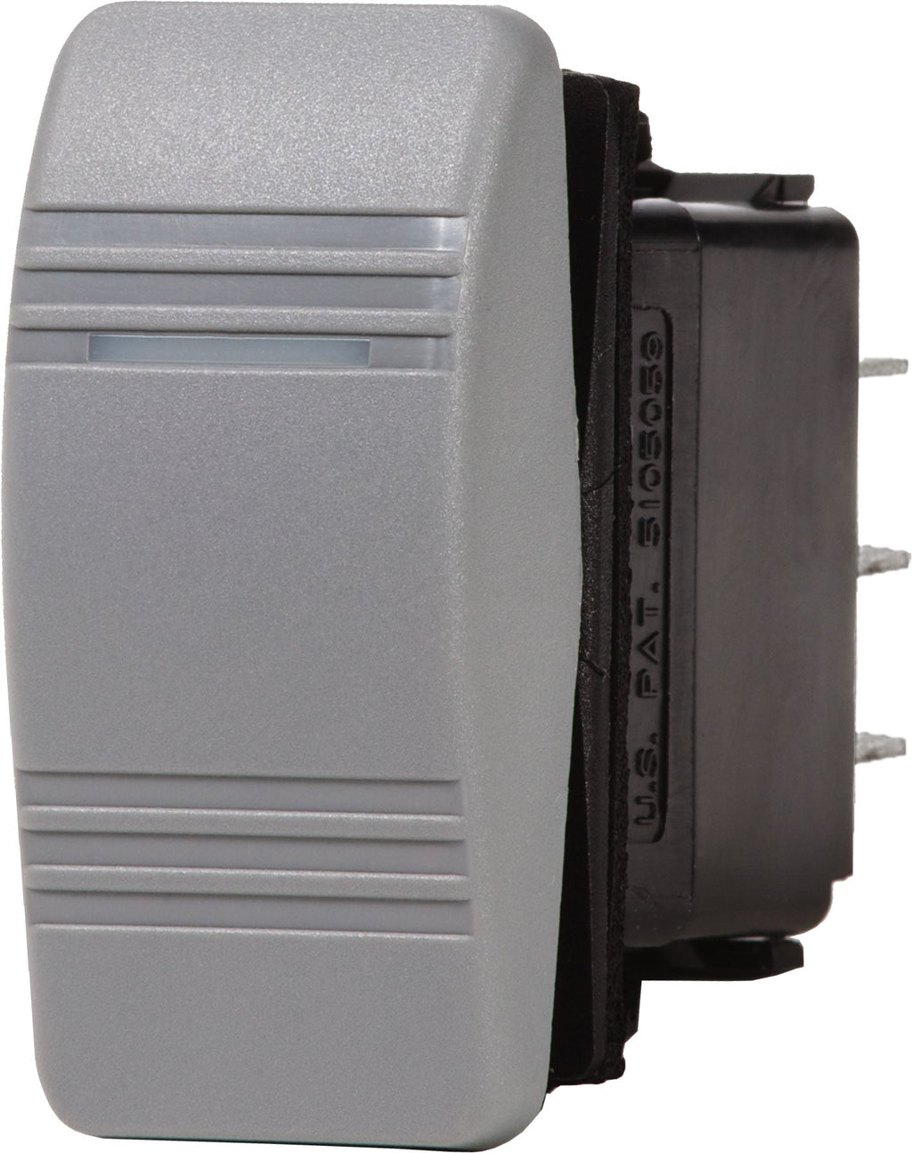 Blue Sea Systems Contura III SPST Rocker Switch, OFF-ON - Gray or Black