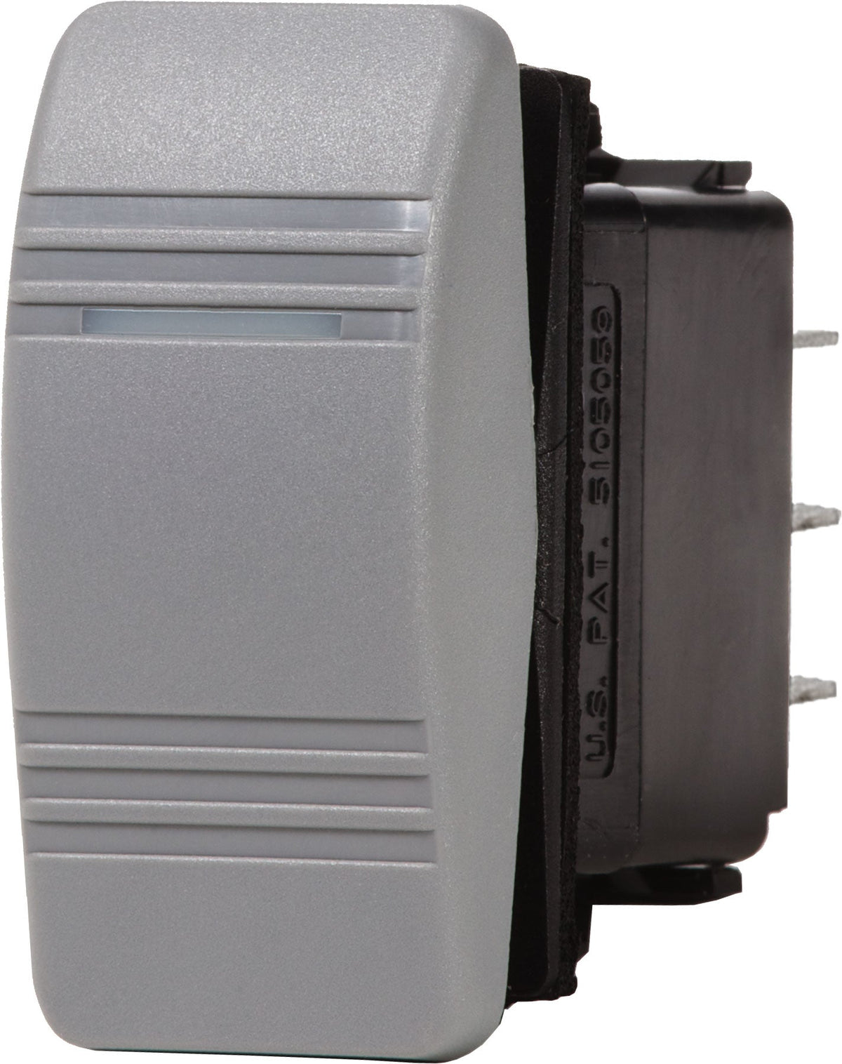 Blue Sea Systems Contura III SPST Rocker Switch, OFF-ON - Gray or Black