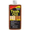 Star brite Premium Golden Teak Oil - Step 3, 32 oz Wood Sealer, Preserver and Finish for Teak and Fine Woods
