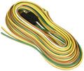 Optronics A25WH 25-Ft 5-Way Wishbone Trailer Wiring Harness with 4-Ft Trunk Connector