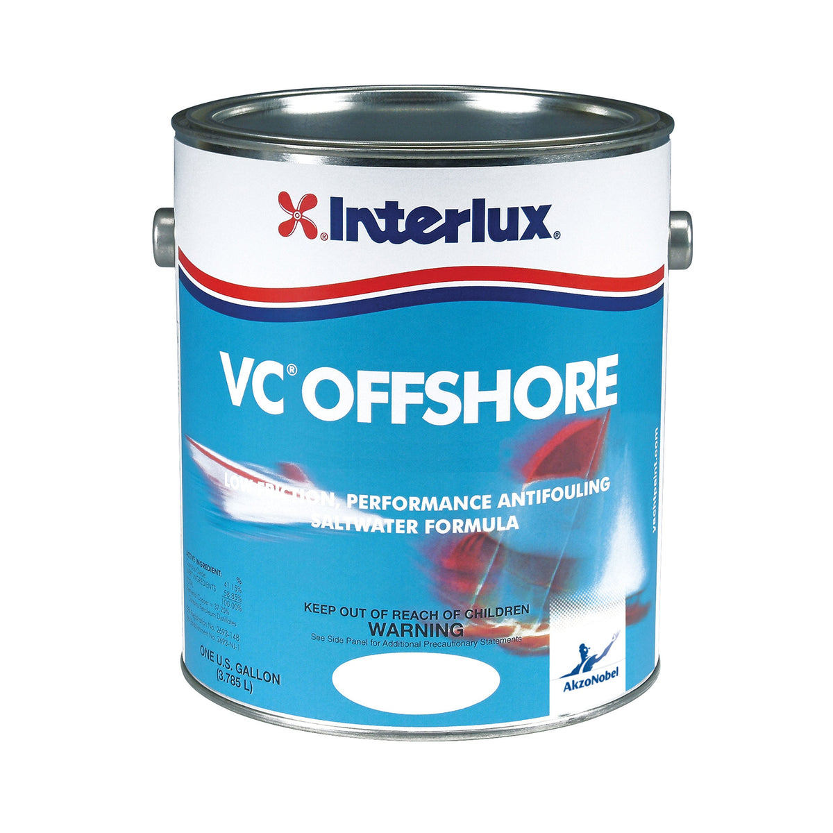 Interlux VC Offshore Antifouling Paint with Teflon - Blue, 1 Gallon (MPN 5608358)