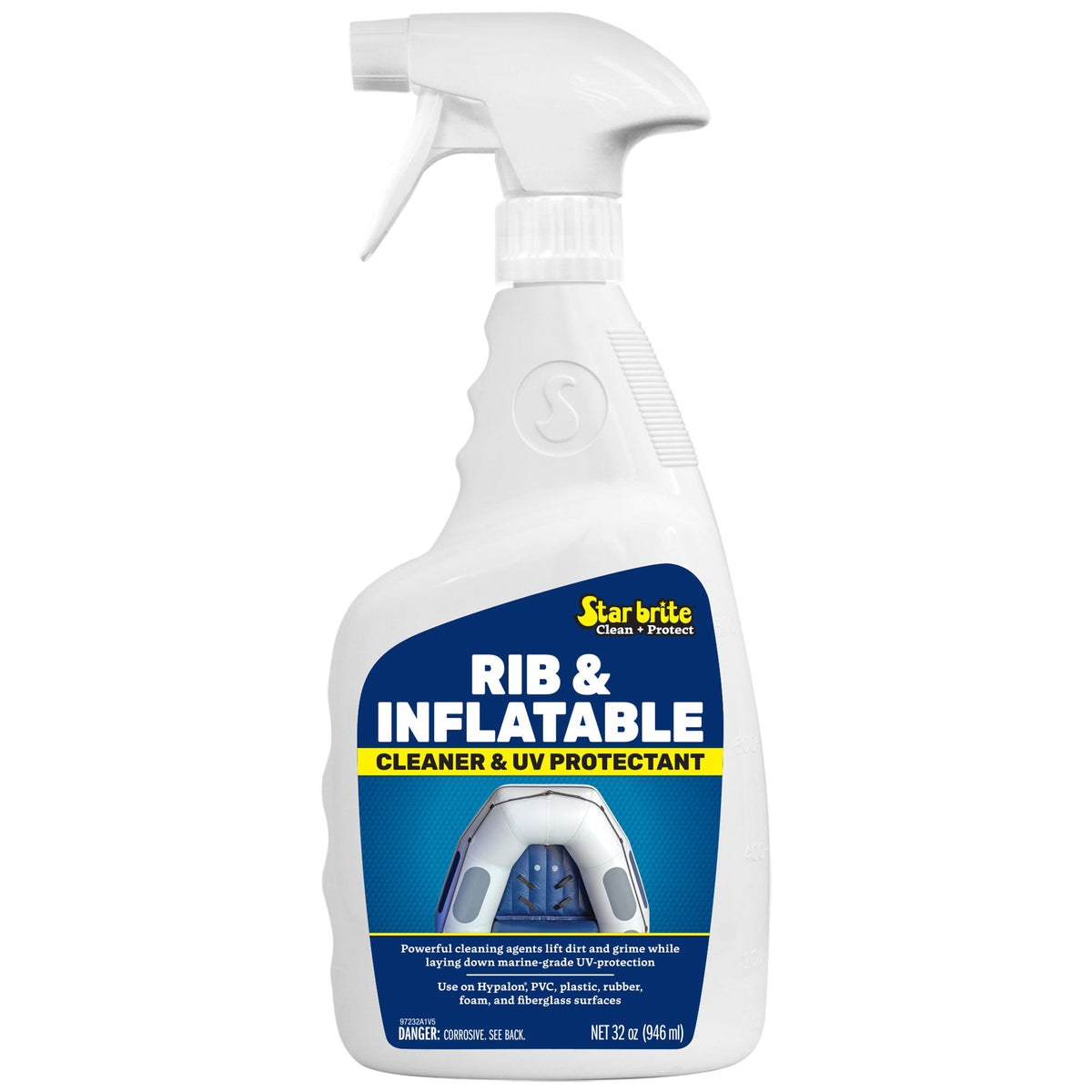 Star brite Rib & Inflatable Boat Cleaner & UV Protectant, 32 oz
