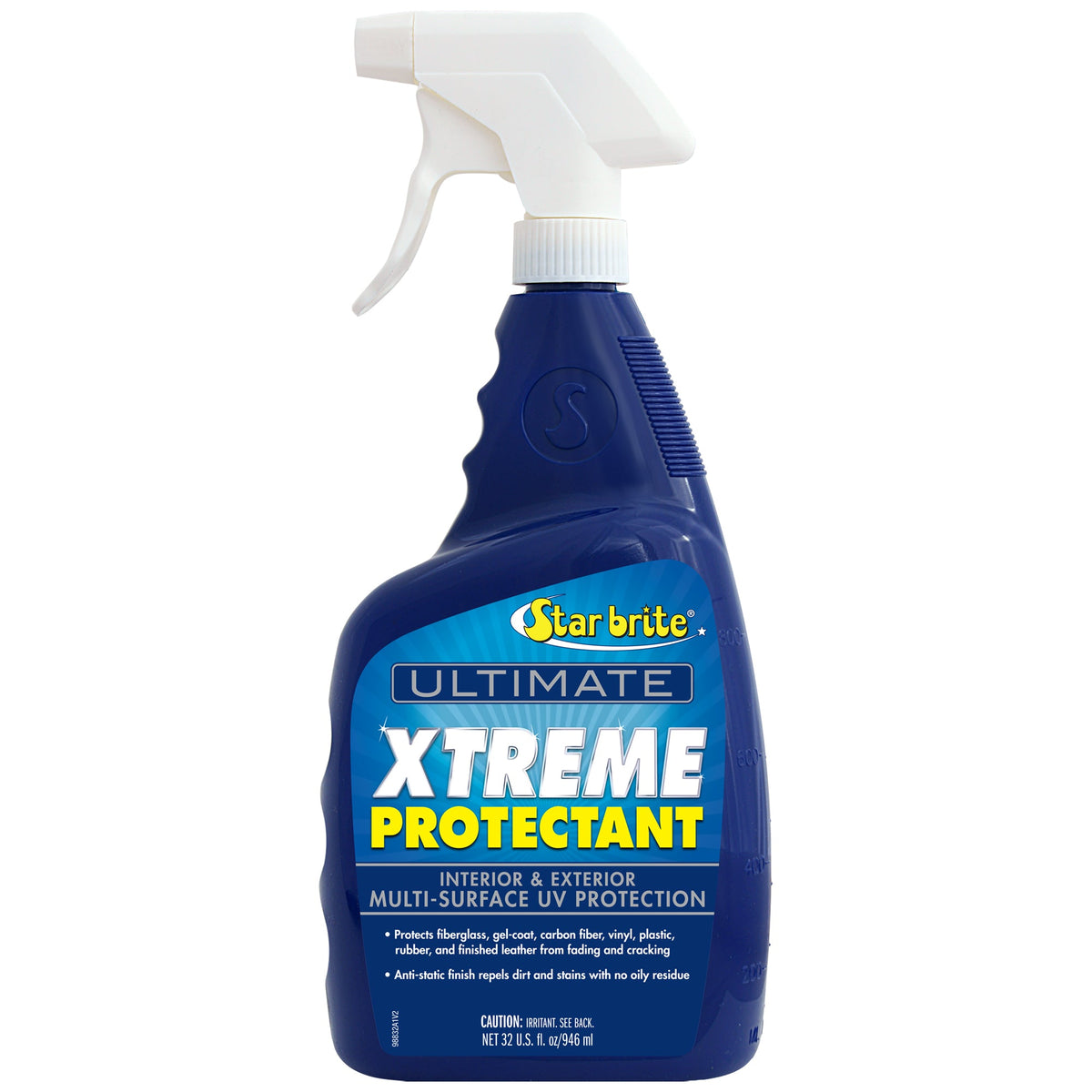 Star brite Ultimate Xtreme Protectant, 32 oz Spray - UV Protectant for Fiberglass, Vinyl, Plastic, Rubber, and Leather