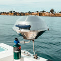 Magma A10-215 Party Size 17 Inch Marine Kettle Gas Grill, 304 Stainless Steel