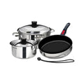 Magma A10-363-2-IND 7-Piece Stainless Steel Non-Stick Nesting Cookware Set