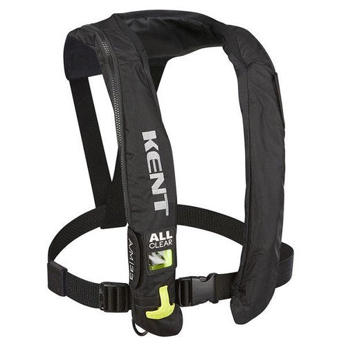 Kent A/M-33 Auto/Manual Inflatable Life Vest, USCG Type V, 30-65" Chest