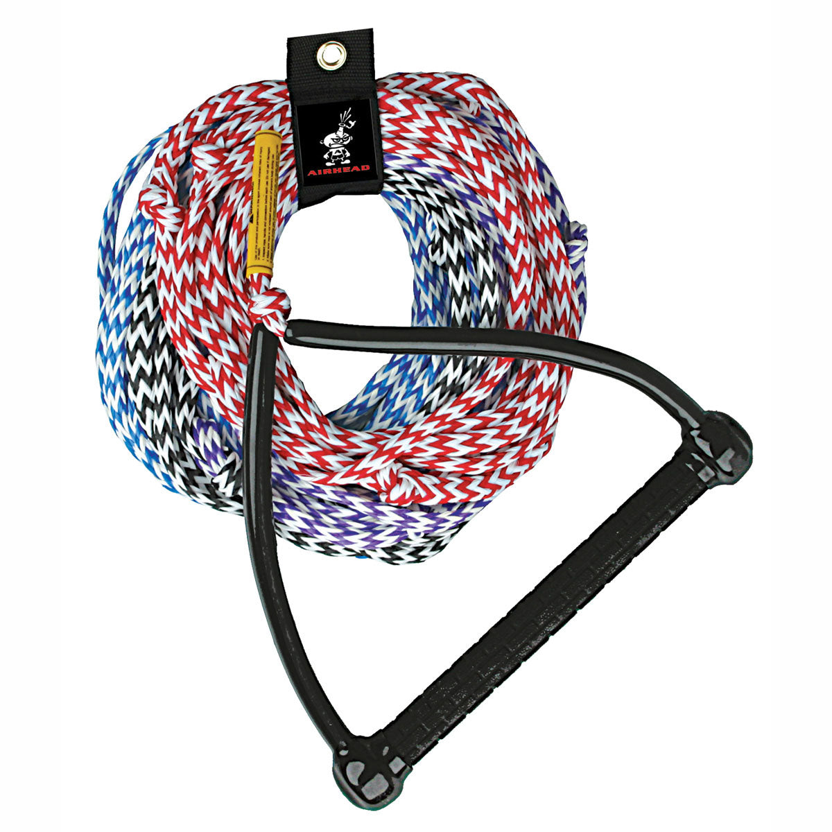 Airhead AHSR-4 4 Section Water Ski Tow Rope, 75 feet, Aluminum Core Handle