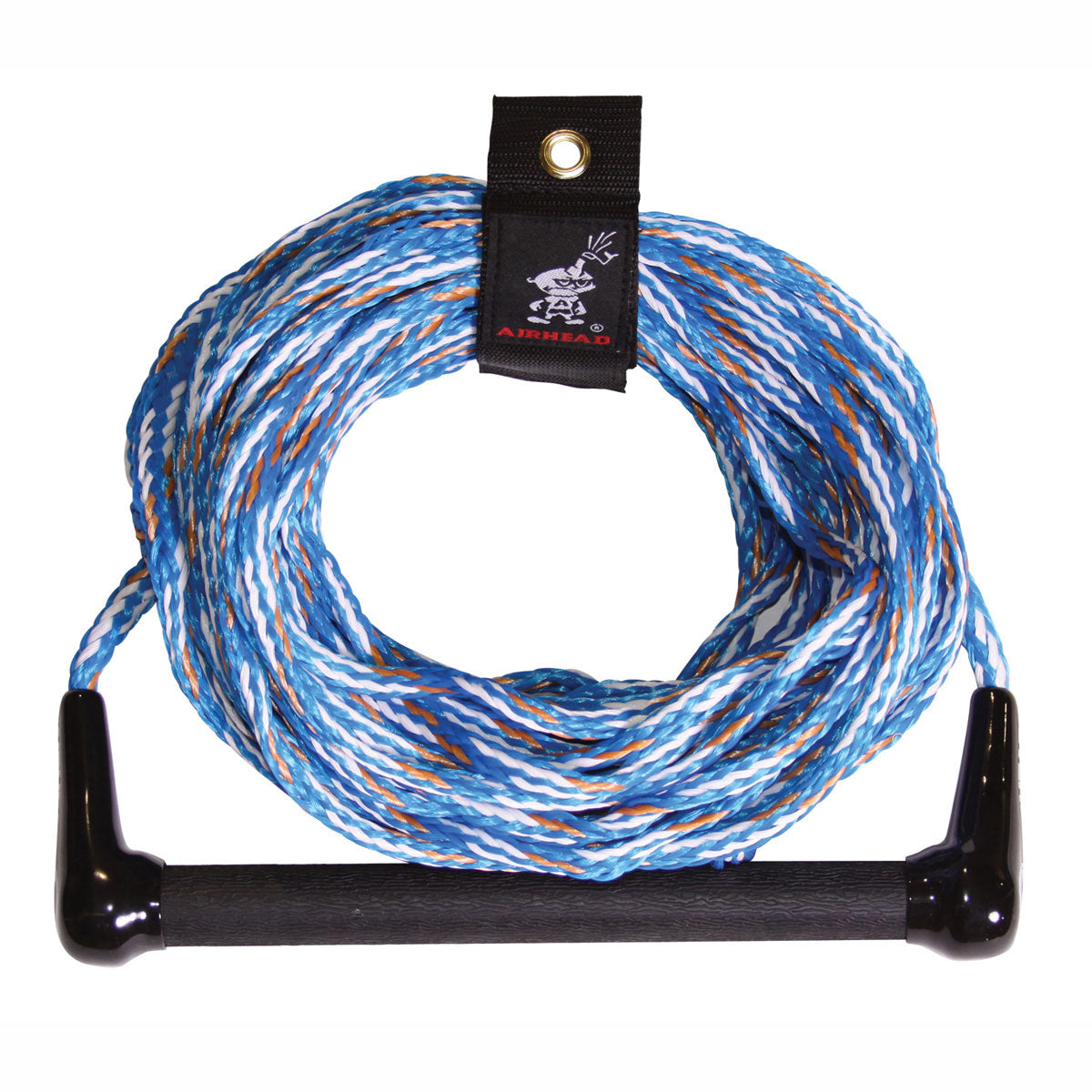 Airhead 1 Section Water Ski Tow Rope, 75 ft, 1500 lb Break Strength, AHSR-5