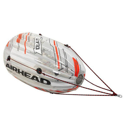 Airhead Gyro 1-Rider Spinning Towable Tube with Tumbling Action, Model AHGY-1818