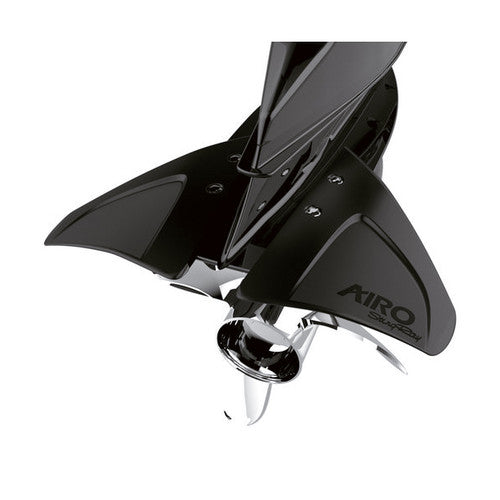 Stingray AIRO Hydrofoil 2-Piece Boat Stabilizer, 4-350 HP, Black