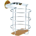 Attwood 11670-4 Standard Beverage Holder, Chrome-Plated Steel, Gimbaled Mount for 12-Ounce Cans