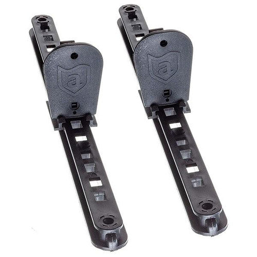 Attwood 11940-2 Kayak Foot Brace Set, 15 Inch Adjustable Foot Pegs with Trigger Lock, Black, Pair