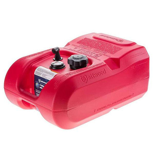 Attwood 8806LPG2S 6-Gallon Portable Marine Fuel Tank with Gauge