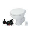 Johnson Pump AquaT Compact Silent Electric Marine Toilet 12V, Model 80-47231-01