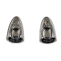 Attwood 6522SS7 Stainless Steel LED Boat Docking Lights, White LED, Pair
