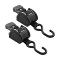 BoatBuckle Mini Retractable Transom Tie-Down, 1 Inch x 72 Inch, Pair, F106877
