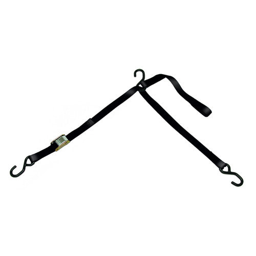 BoatBuckle PWC Cam Buckle Tie-Down, F10972BK, 1 Inch x 6 Feet with Soft-Loop Hook