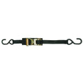 Boat Buckle Ratchet Transom/Utility Tie-Down, 1 Inch x 3.5 Feet, Pair