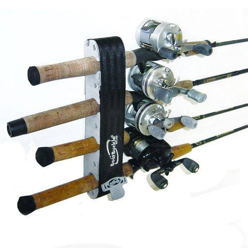 Boat Buckle Vertical Rod Holder F15435, SUR-Grip Handle, Holds 8 Rods, Sold as a Pair