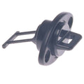 Beckson Marine DP10-B Screw-In Drain Plug Assembly, Black, 1 Inch