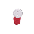 Beckson Marine 4 Inch Stow-Away Deck Plate with Storage Bag, White