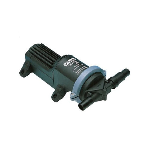 Whale Marine Gulper 220 12V Electric Waste Pump for Shower and Graywater Drainage