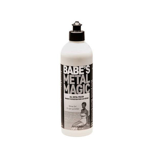 Babe's Boat Care Metal Magic Cream Polish, 16 oz - Aluminum, Chrome, Brass & Stainless Steel