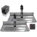 Bennett Marine 24 x 12 Inch Hydraulic Trim Tab Kit with All-in-One Indicator Control, 6BT501109100