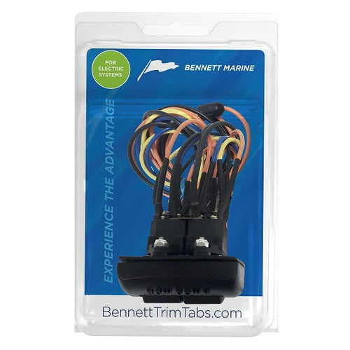 Bennett BOLT Trim Tab Rocker Switch, Black Control, Part 6BT500174000